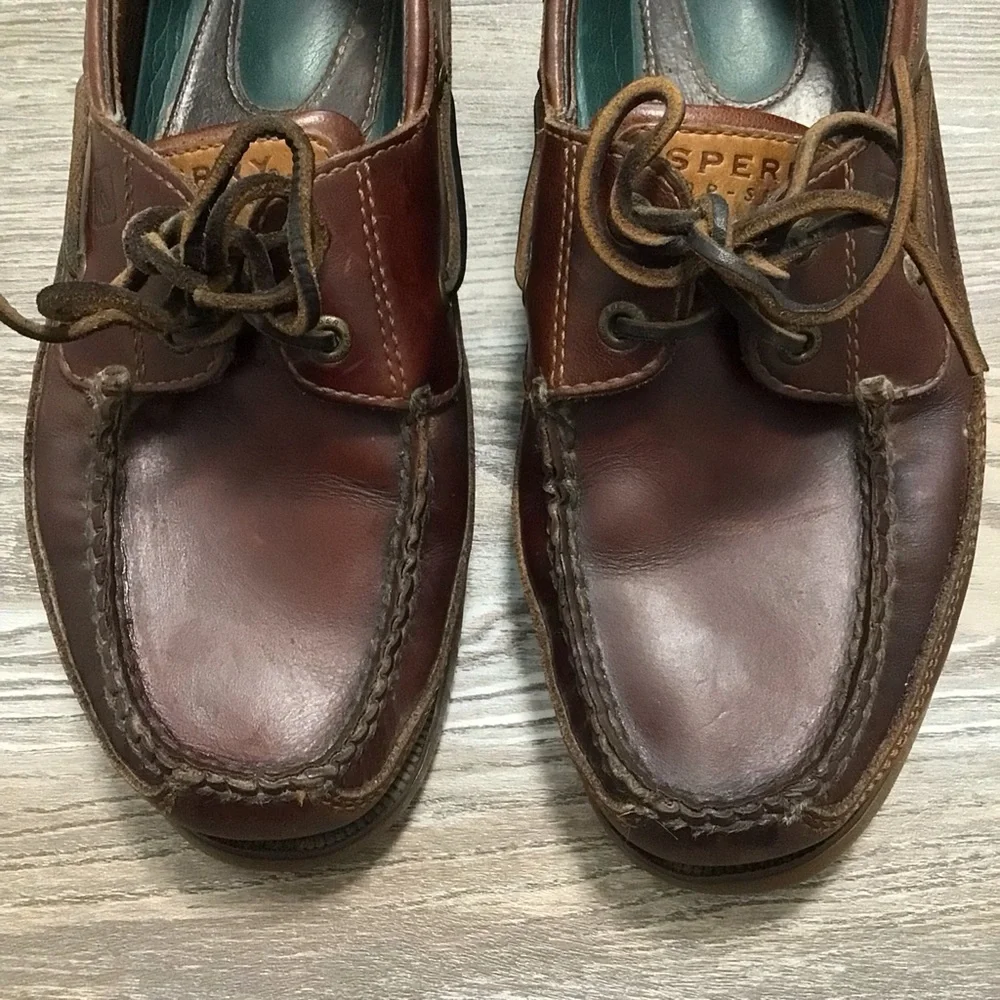 Sperry Amaretto Mako Canoe Moccasin Boat Shoe 8.5